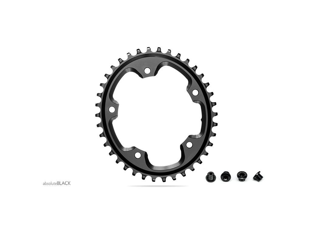 ABSOLUTEBLACK Absolute black chainring 38T 5 holes 
