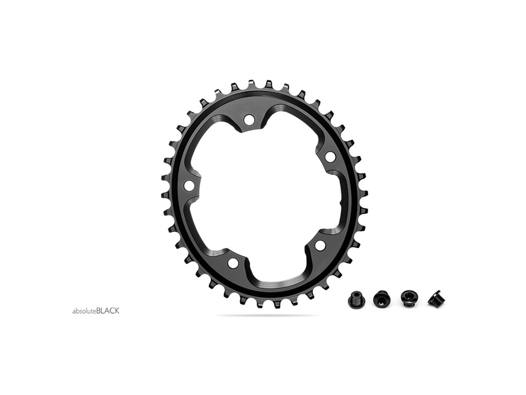 ABSOLUTEBLACK Chainring 38T 5 holes Ø110 mm