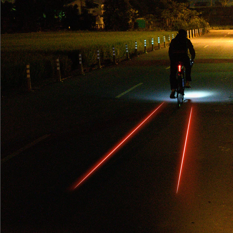Belysning Bak Merida Laser