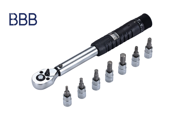 BBB Momentnyckel TorqueSet inkl. bits 2-14Nm
