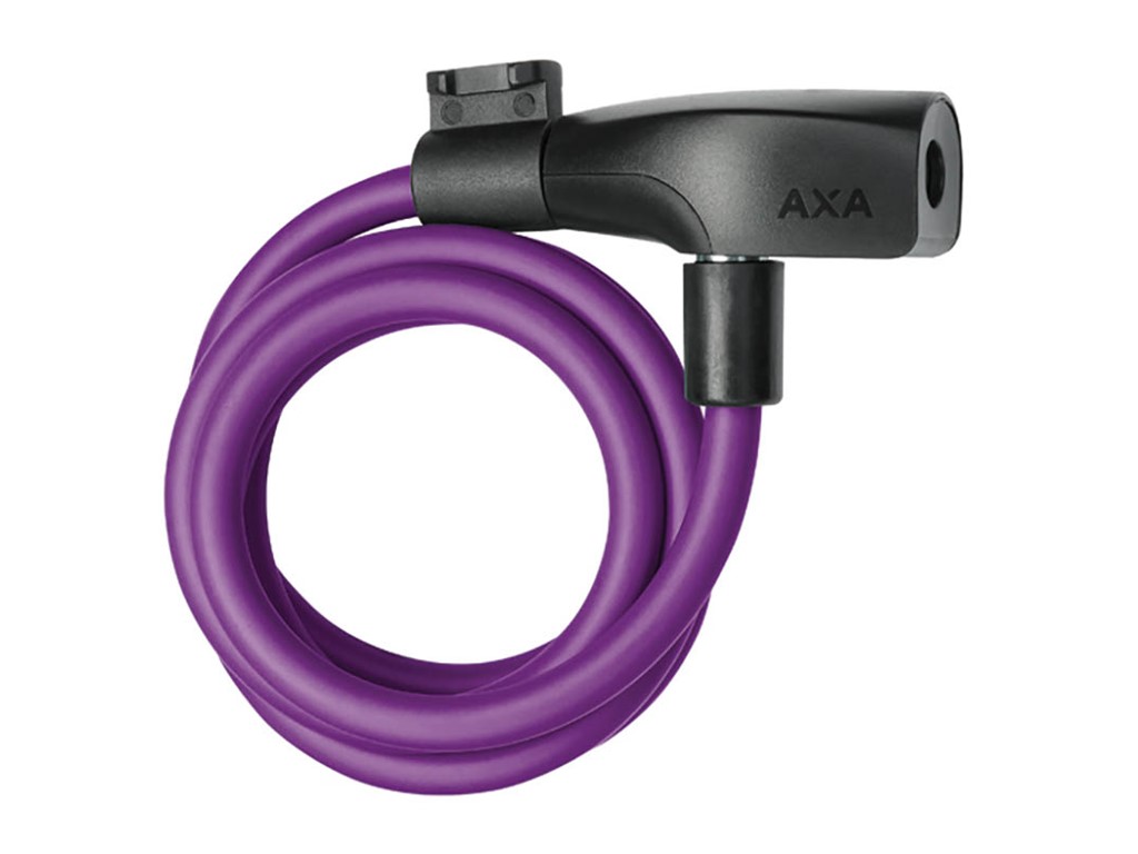 AXA Resolute 8-120 Cable lock pink