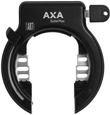 Ringlås Axa Solid Plus Svart 