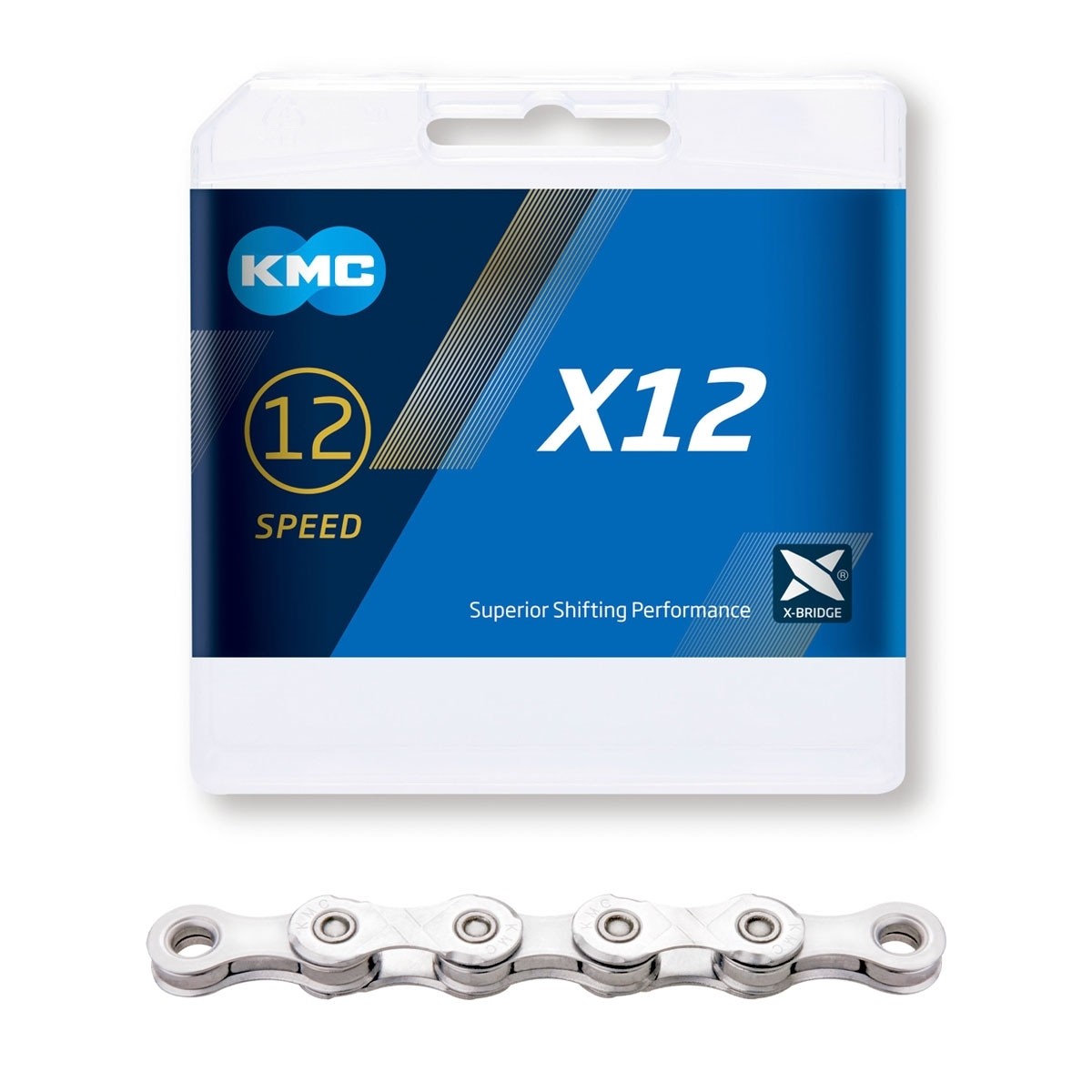 KMC Kedja X12, 12-delad 