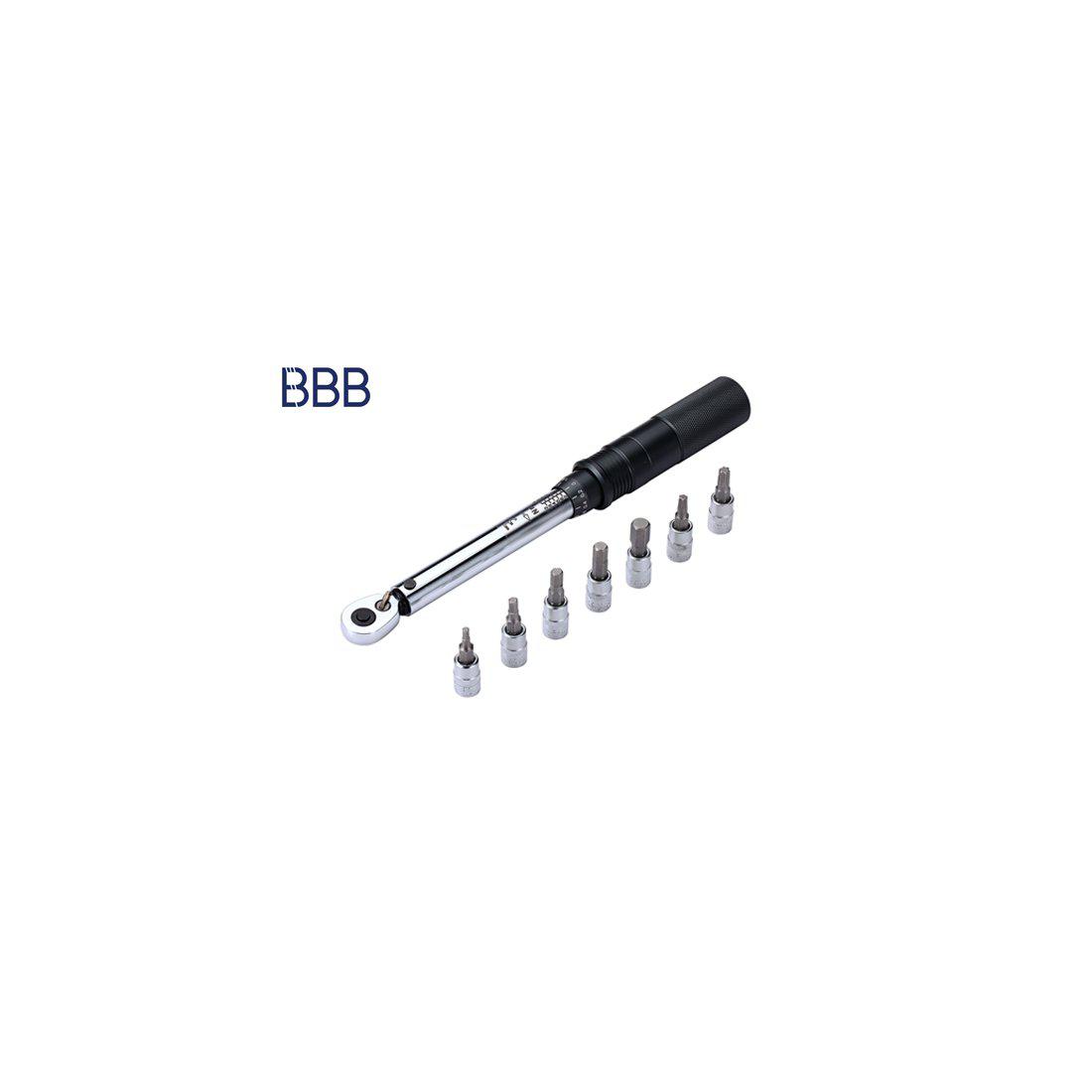 BBB Momentnyckel TourqueSet DL inkl. bits 2-24nm