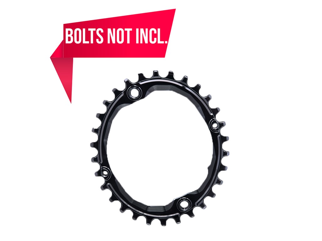 ABSOLUTBLACK Chainring 104mm 4 hål Oval