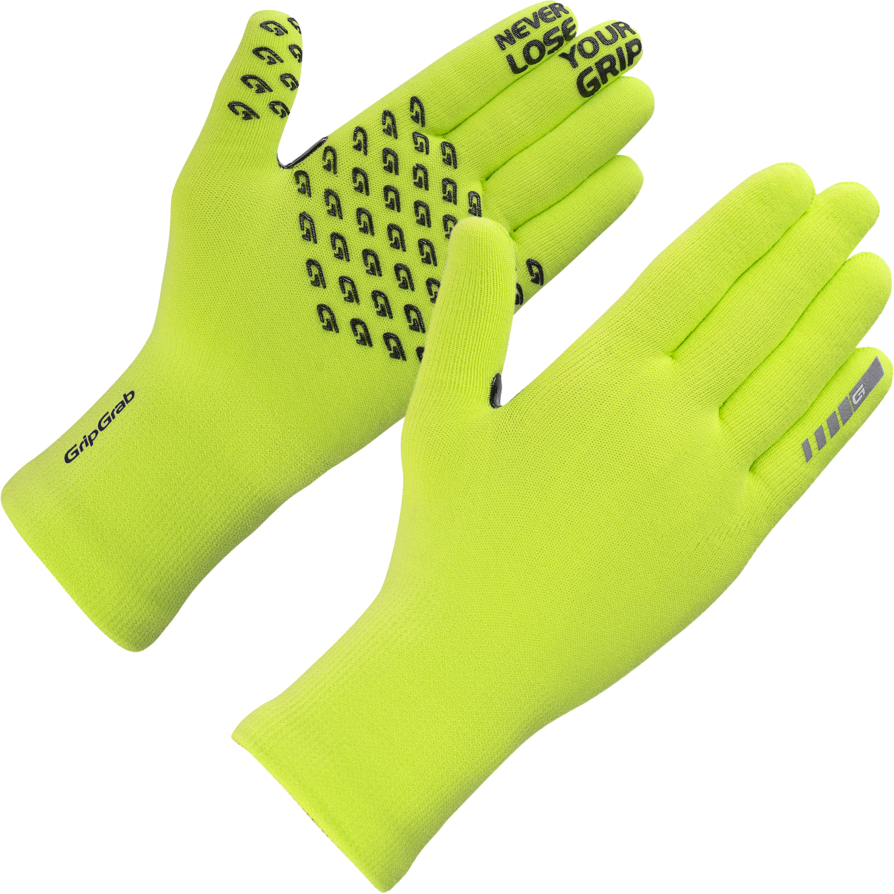 GripGrab Waterproof Knitted Thermal Glove Hi-Vis