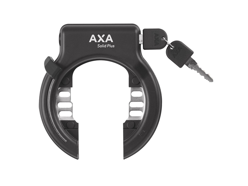 Ringlås Axa Solid Plus Svart Bulk