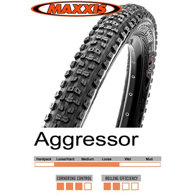 29x2.5 WT Maxxis Aggressor 60tpi EXO/TR 