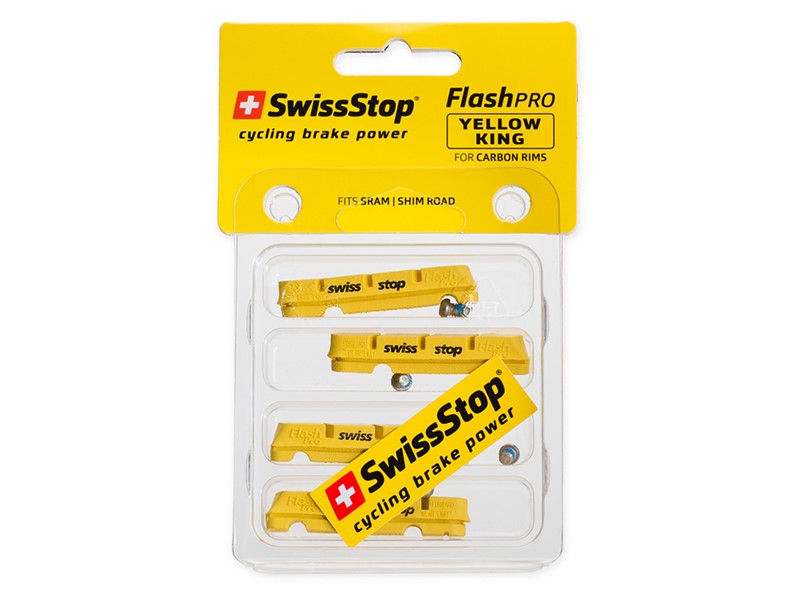 SwissStop Rim Brake Pad Inserts FlashPro Yellow King